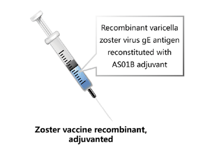 Shingrix劑型示意圖