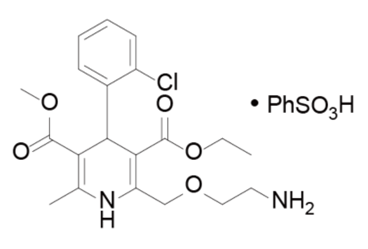 苯磺酸氨氯地平結(jié)構(gòu)式 苯磺酸氨氯地平結(jié)構(gòu)式