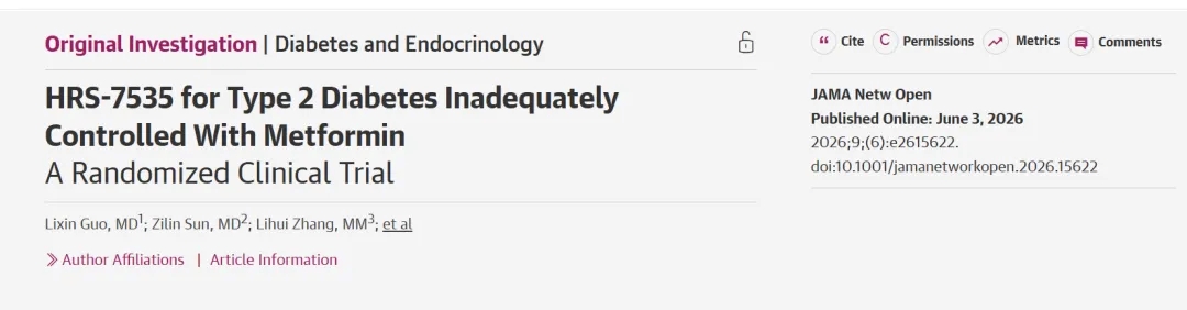 Original Investigation | Diabetes and Endocrinology